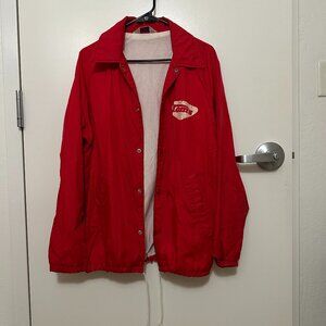 Vintage Red Windbreaker